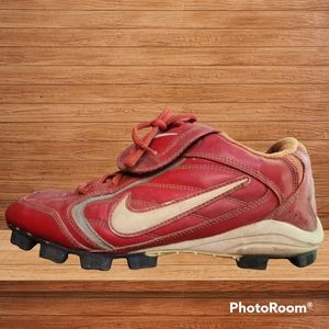 Nike Baseball Cleats Men's Red size 8.5